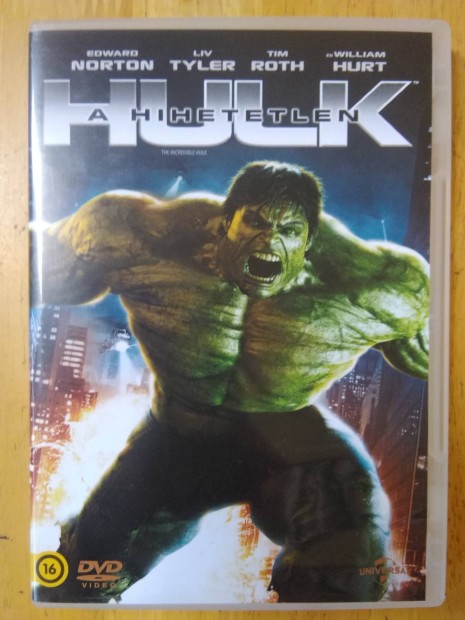 Marvel - A hihetetlen Hulk dvd Edward Norton 