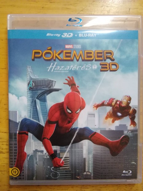 Marvel - Pkember hazatrs 3D + 2D blu-ray Tom Holland 