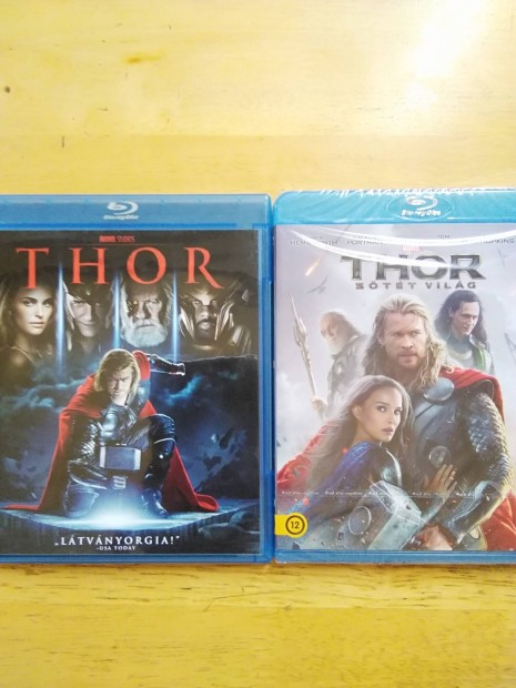 Marvel - Thor 1-2 blu-ray Chris Hemsworth j 