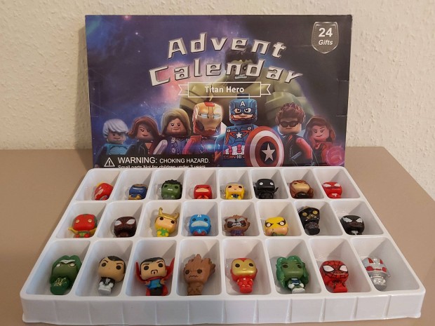 Marvel figurs adventi kalendrium j rajongknak szmlval