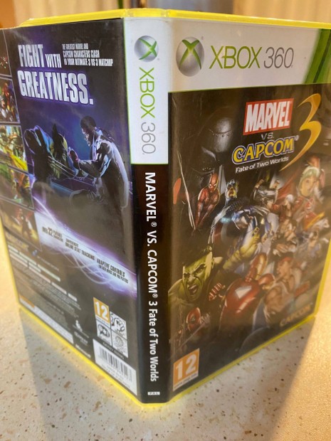 Marvel vs. Capcom 3 Fate of Two Worlds - eredeti xbox360 jtklemez