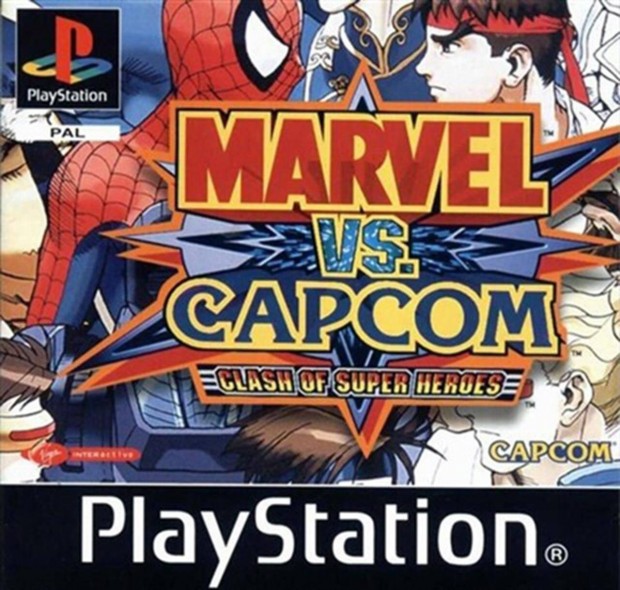 Marvel vs. Capcom Clash of Super Heroes, Mint PS1 jtk
