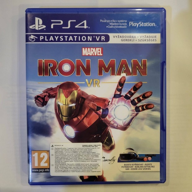 Marvels Iron MAN VR ps4-PS5 játék eladó-csere "