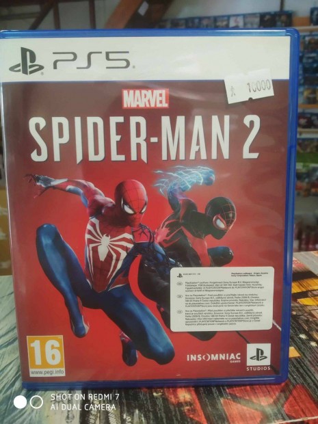 Marvels Spider-Man 2 (Playstation 5) hasznlt, karcmentes