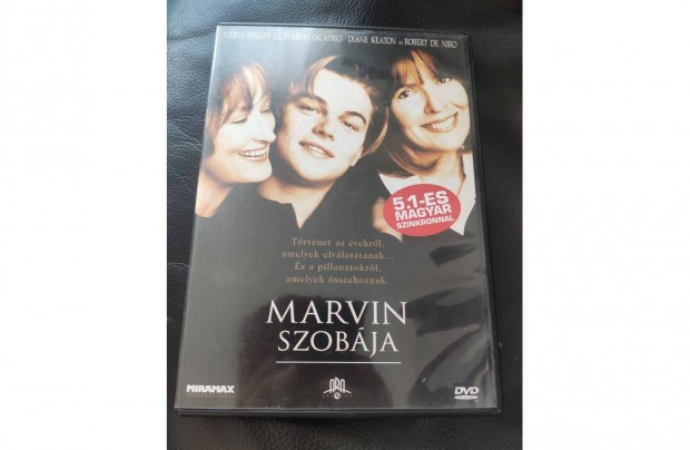 Marvin szobja DVD Meryl Streep,Leonardo Dicaprio, Diane Keaton