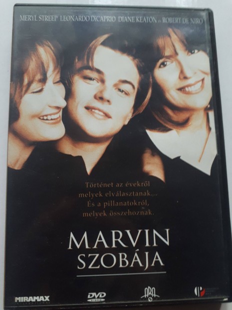 Marvin szobja DVD (Leonardo Dicaprio, Meryl Streep, Diane Keaton)