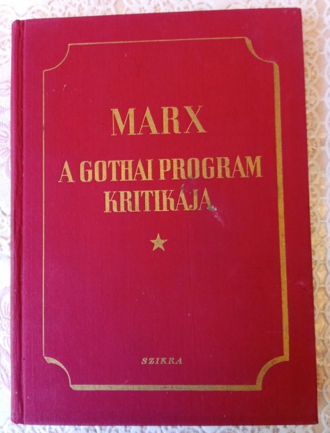 Marx: A Gothai Program kritikja. Kppel 