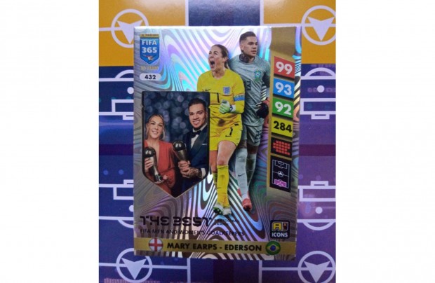 Mary Earps Ederson (Man. City) Panini Fifa 365 2025 Icon Legend krtya