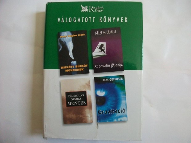 Mary Higgins Clark, Nelsson de Mille, Nicholas Sparks, Tess Gerritsen