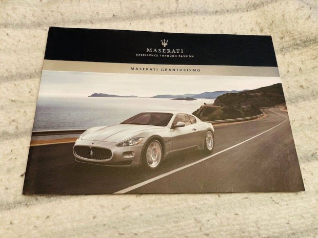 Maserati Grand Turismo GT prospektus, katalgus, brossra
