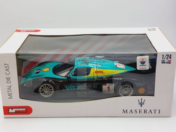 Maserati MC12 GT1 Mondo Motors 1:24 1/24 dobozos modellaut