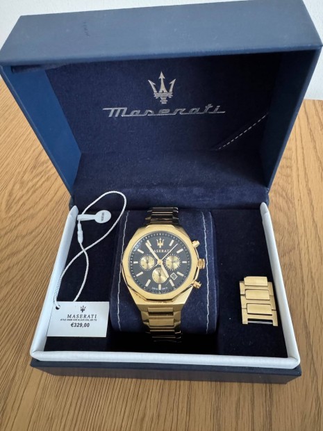 Maserati arany karóra