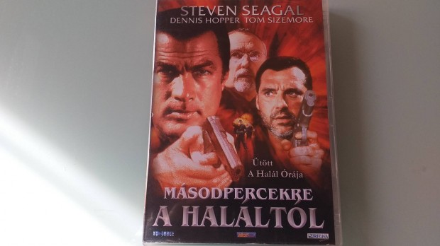 Msodpercekre a halltl akcifilm DVD-Steven Segal