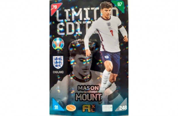 Mason Mount Anglia Limited Edition focis krtya Kick Off 2021