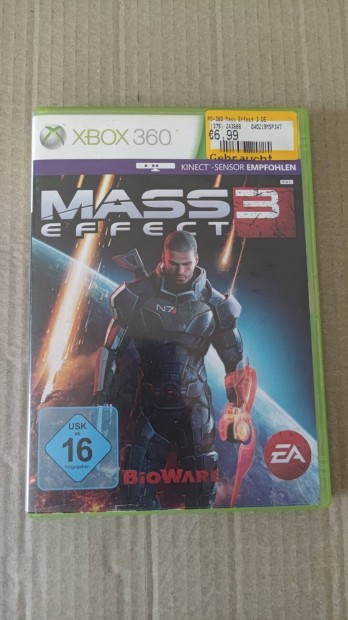 Mass Effect 3 xbox 360 jtk