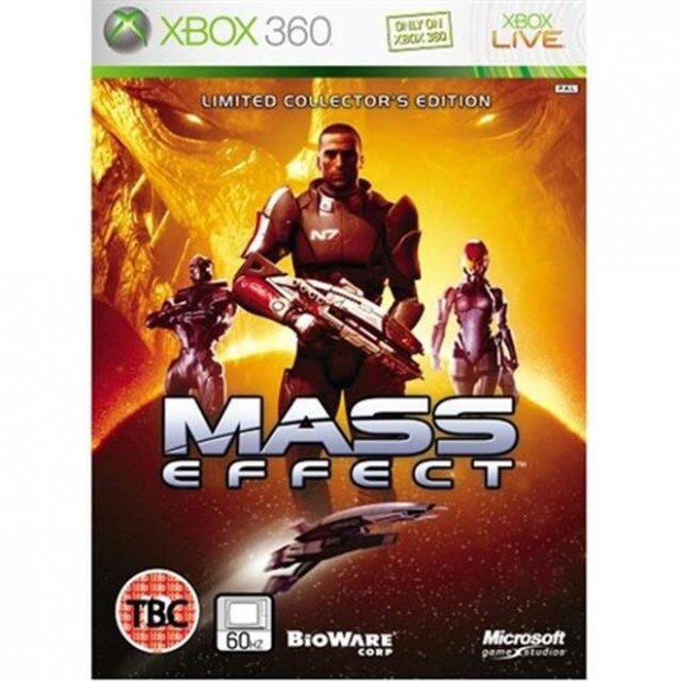 Mass Effect Limited Edition Tin (12) Xbox 360 jtk