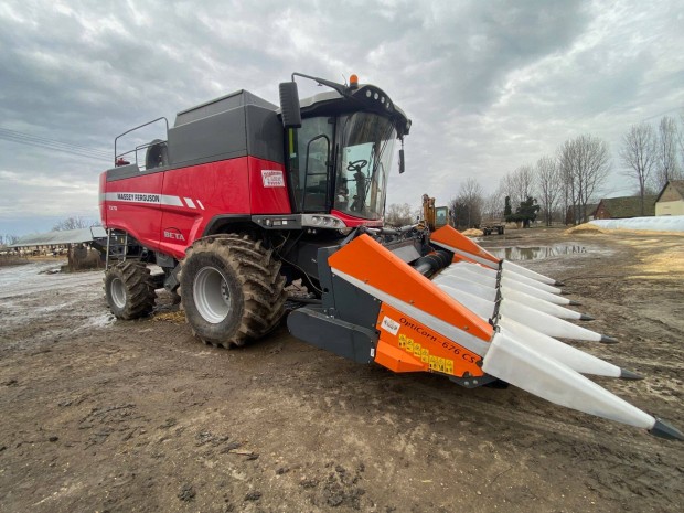 Massey Ferguson 7370 komb�jn adapterekkel