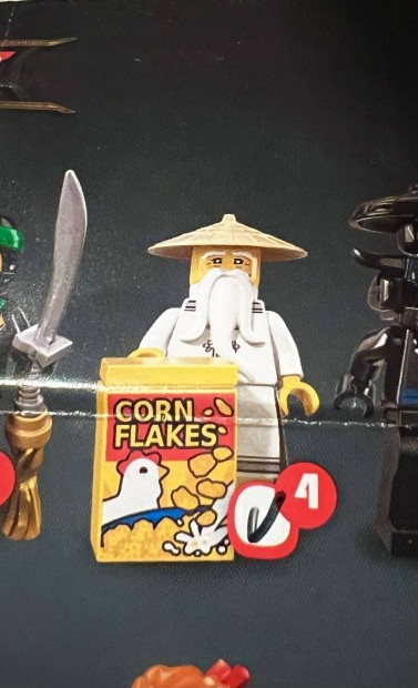Master Wu -  Lego Ninjago The Movie Minifigure - 71019