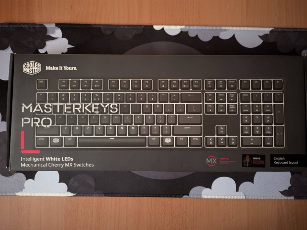 Masterkeys Pro L gamer mechanikus billentyzet Cooler Master