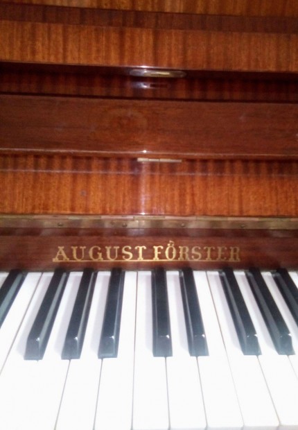 Masterpiece of August Frster Lbau Acoustic zongora