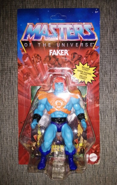 Masters of the Universe Origins Faker figura. 