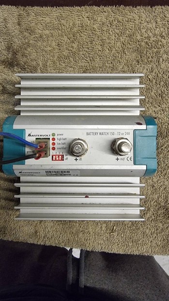 Mastervolt 12v - 24v tltsvezrl /futr az rban/