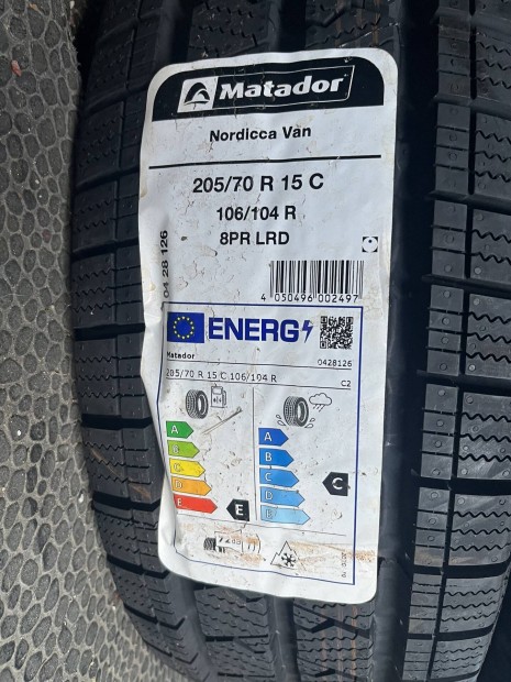 Matador 205/70 R15c j tligumi