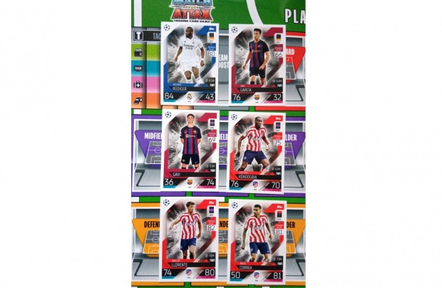 Match Attax 2022-2023 focis krtya