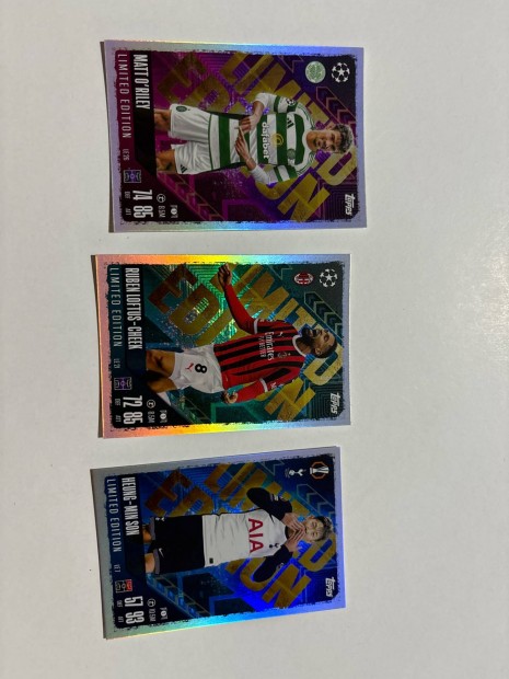 Match Attax 2025 Limited focis krtyk