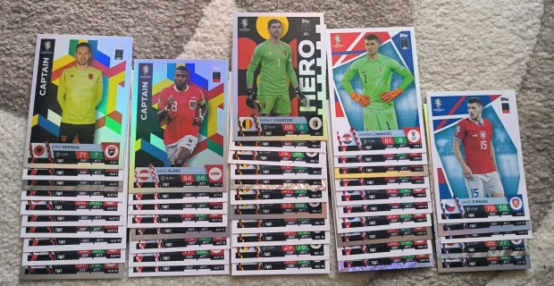 Match Attax Euro 2024 focis krtyk Lot