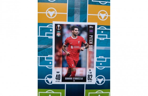 Match Attax Extra 2023-2024 Szoboszlai Dominik krtya