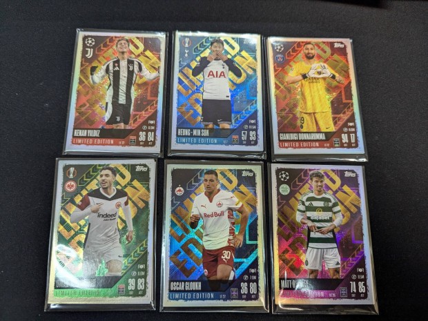 Match attax 24/25 limited lapok