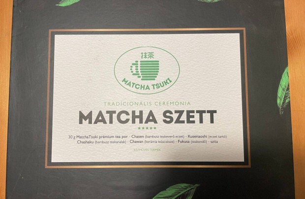 Matcha tea szett