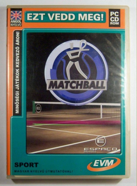 Matchball Tennis (PC jtk CD) 2004 (jogtiszta)