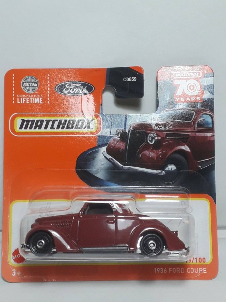 Matchbox 1936 Ford Coupe 2023