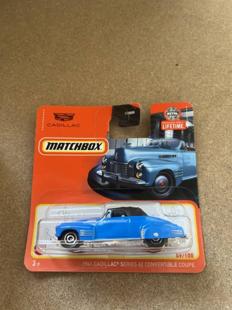 Matchbox 1941 Cadillac Series 62 Convertible Coupe j