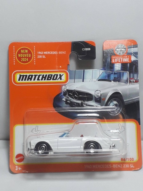 Matchbox 1963 Mercedes-Benz 230 SL 2023