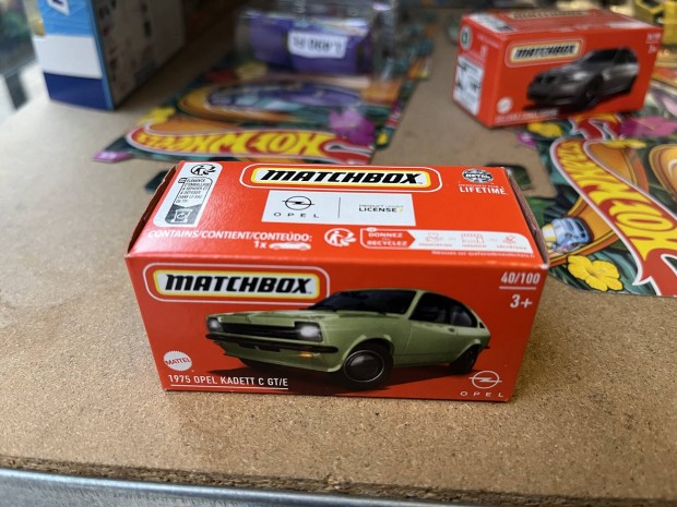 Matchbox 1975 Opel Kadett C GT/E papirodobozos j