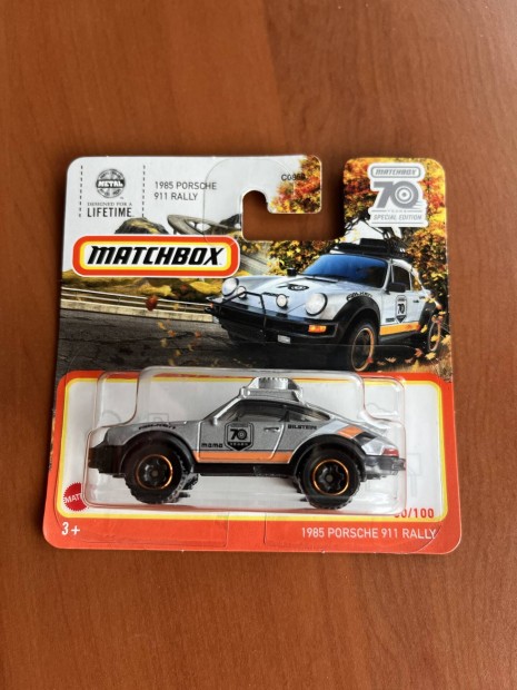 Matchbox 1985 Porsche 911 Rally j