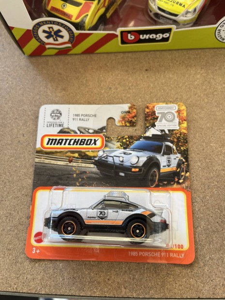 Matchbox 1985 Porsche 911 Rally j