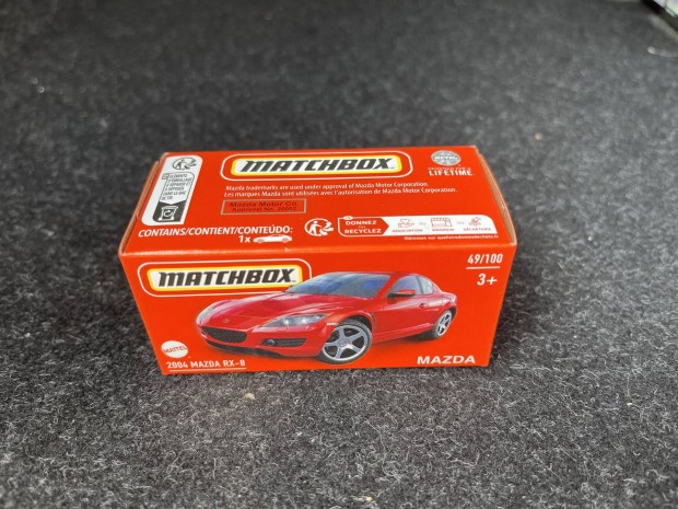 Matchbox 2004 Mazda RX-8 paprdobozos jp