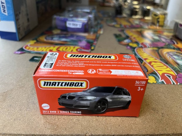 Matchbox 2012 BMW 3 Series Touring paprdobozos j