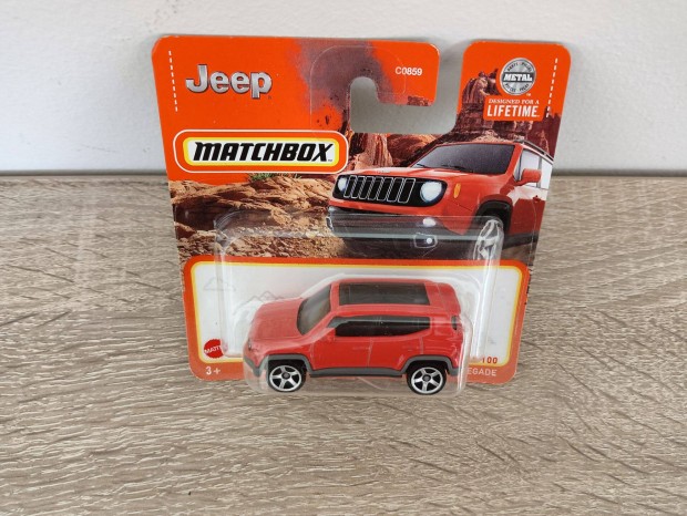 Matchbox 2019 Jeep Renegade Orange 16/100