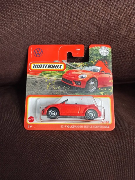 Matchbox 2019 Volkswagen Beetle Concertible