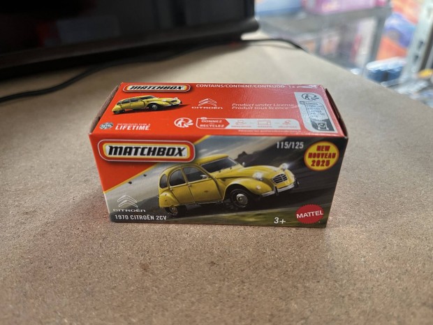 Matchbox 2025 - 1970 Citroen 2CV Új papírdobozos