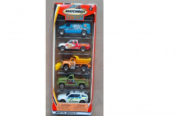 Matchbox 5 pack set 2003. 'On the Job'