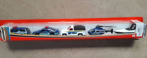 Matchbox 5 pack set 2003. 'Police'