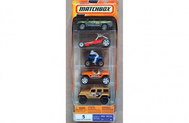 Matchbox 5 pack set 2008. 'Off Road'