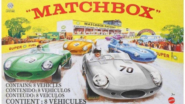 Matchbox 70.vforduls gyjti csomag elad