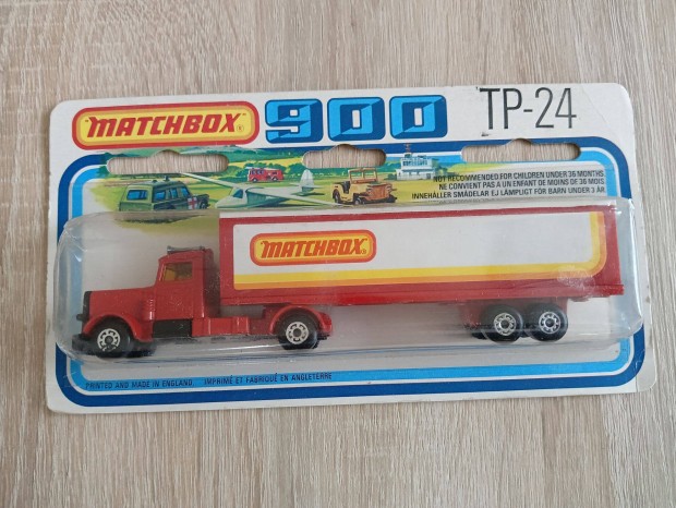 Matchbox 900 TP-24 Matchbox LONG-Haul Truck AND Trailer